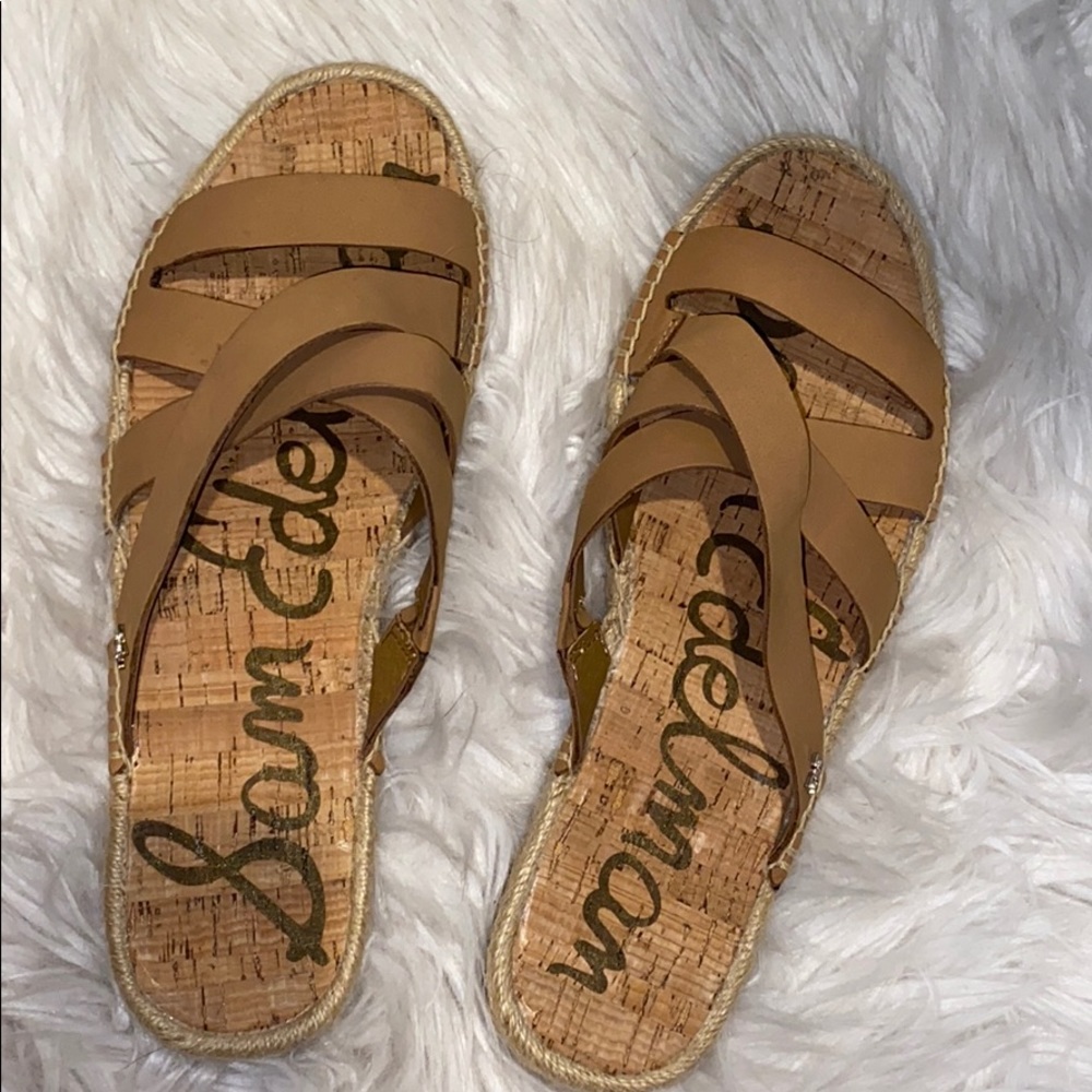 Sam Edelman sandals with espadrille bottom W9